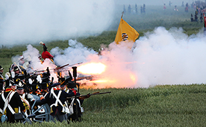 Battle of Waterloo : 200th Anniversary : Re-enactment :  Photos : Richard Moore : Photographer